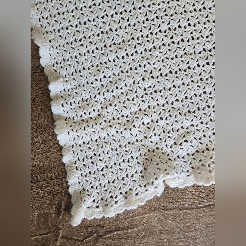 Handmade Crochet Blanket - Picture 2 of 2